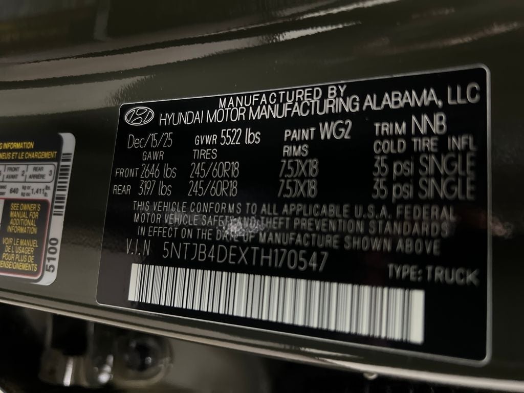 2026 Hyundai SANTA CRUZ SEL