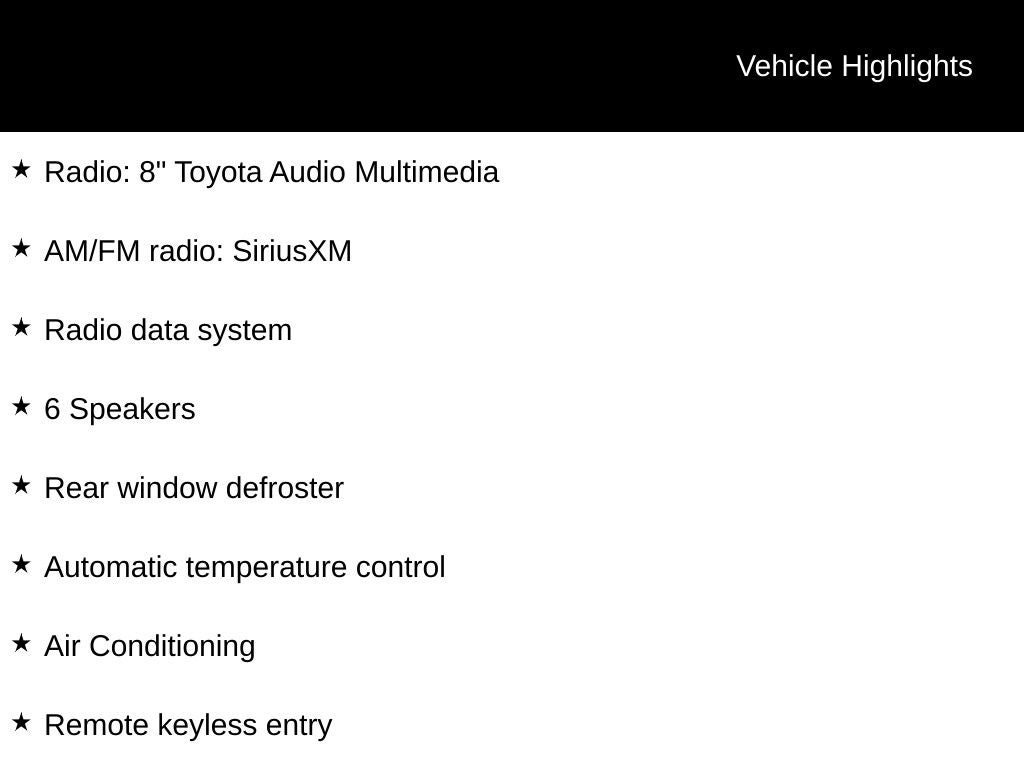 2024 Toyota Corolla LE