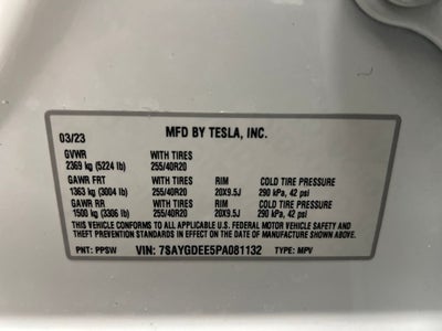 2023 Tesla Model Y Long Range