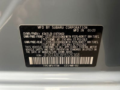 2023 Subaru Crosstrek Base