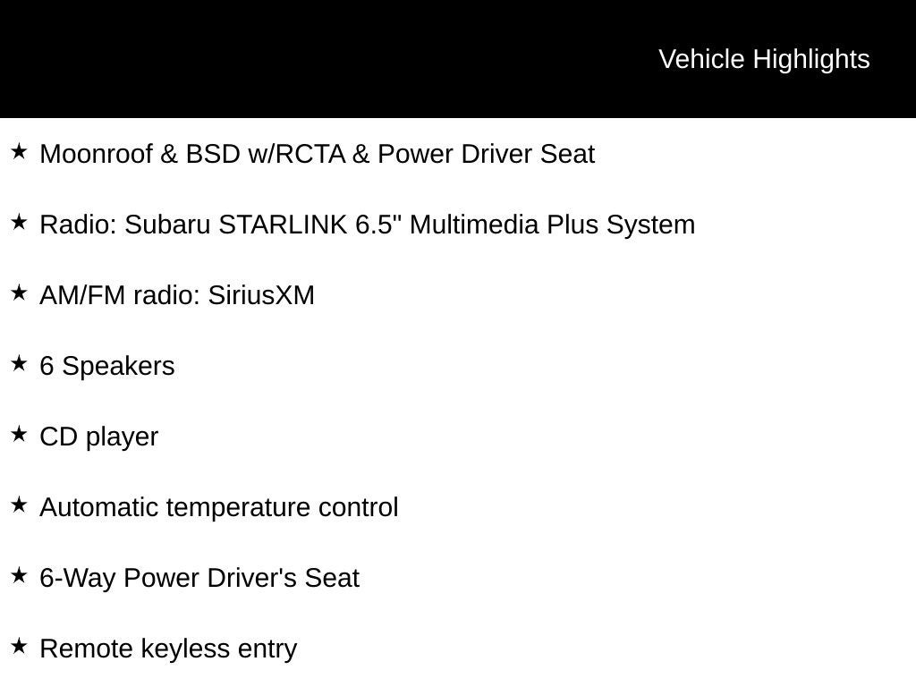 2023 Subaru Crosstrek Premium
