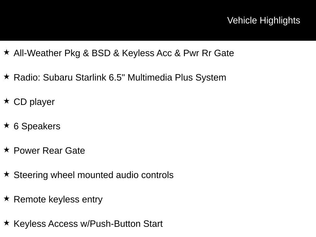 2019 Subaru Forester Premium