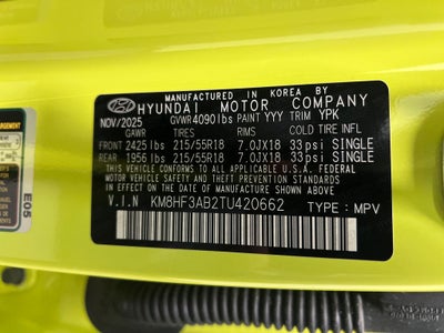 2026 Hyundai KONA SEL Sport