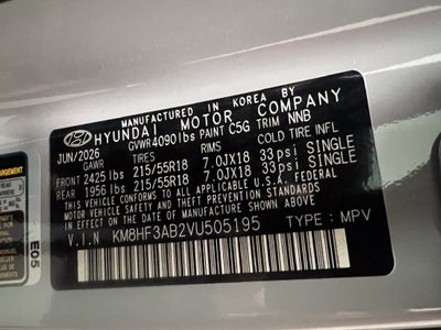 2027 Hyundai KONA SEL Sport