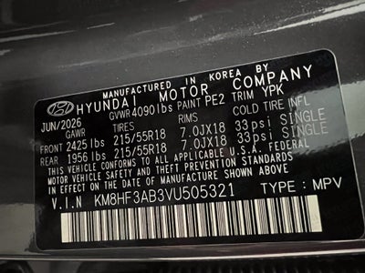 2027 Hyundai KONA SEL Sport
