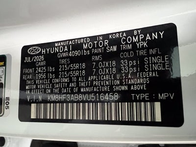 2027 Hyundai KONA SEL Sport