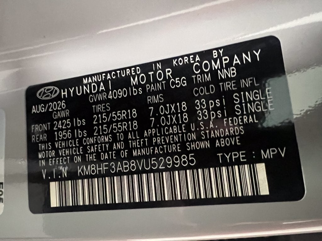 2027 Hyundai KONA SEL Sport