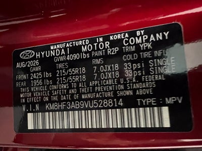 2027 Hyundai KONA SEL Sport