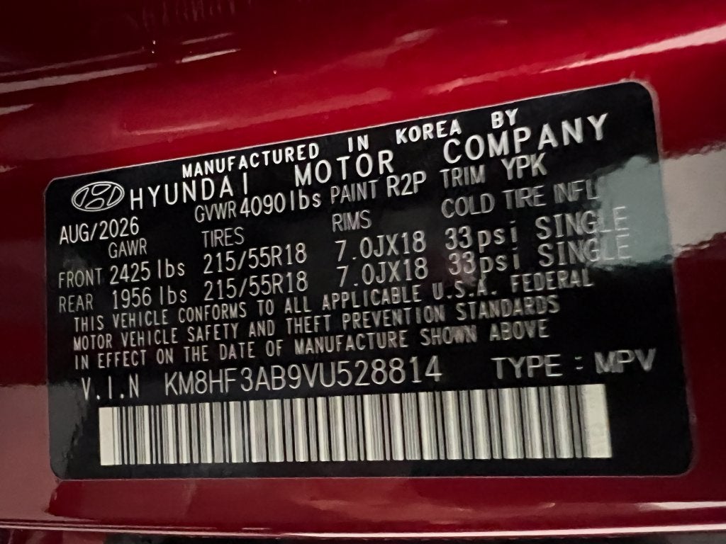 2027 Hyundai KONA SEL Sport