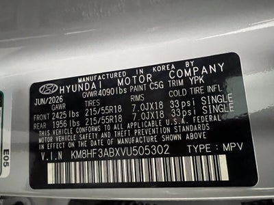 2027 Hyundai KONA SEL Sport