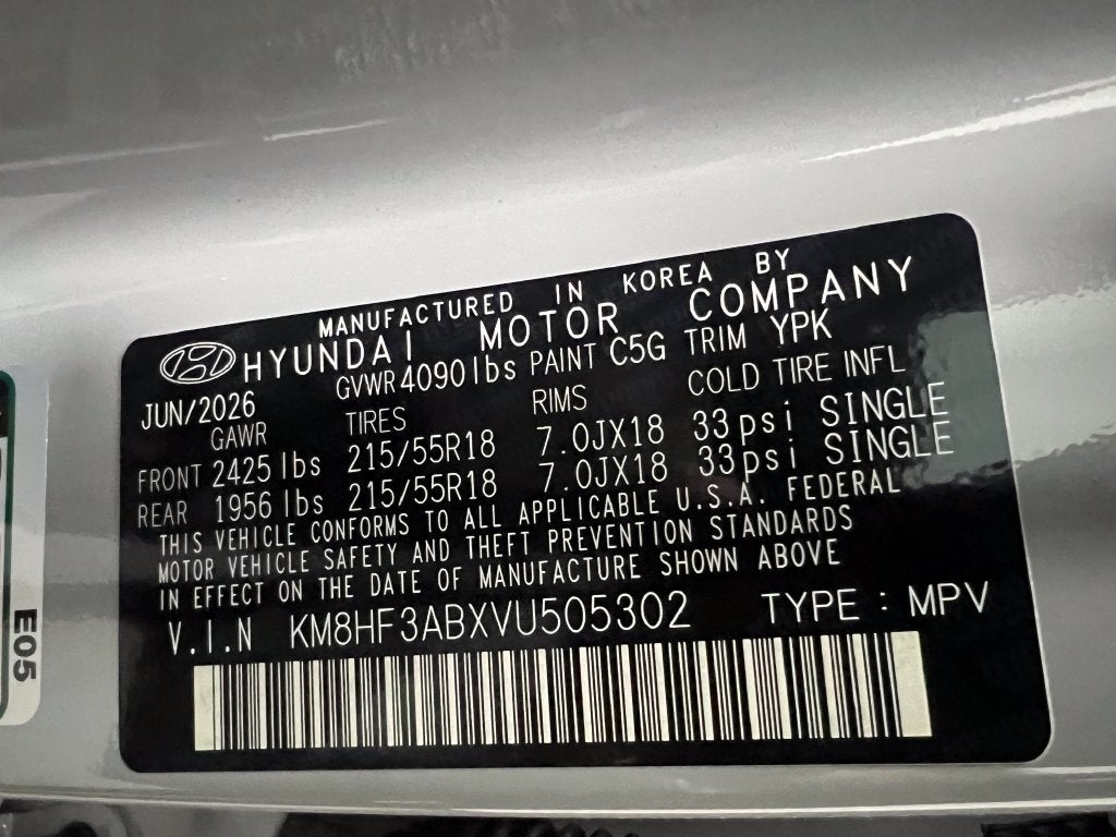 2027 Hyundai KONA SEL Sport