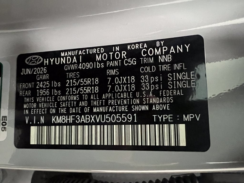 2027 Hyundai KONA SEL Sport