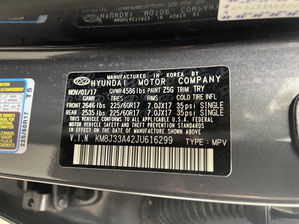 2018 Hyundai TUCSON SEL Plus