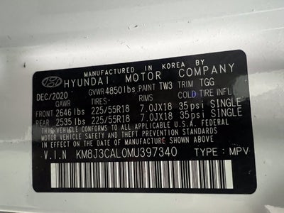 2021 Hyundai TUCSON SEL