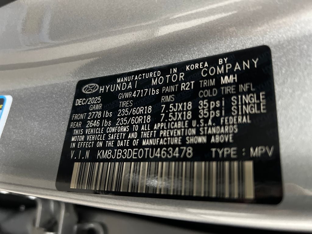 2026 Hyundai TUCSON SEL