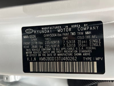 2026 Hyundai TUCSON HYBRID SEL