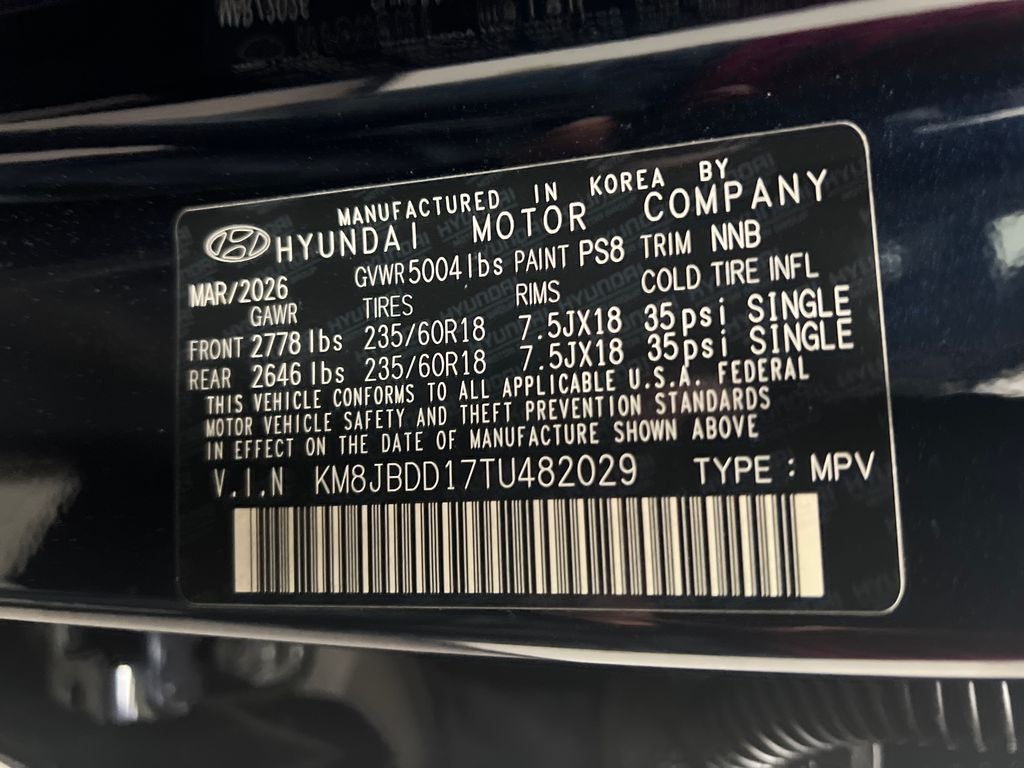 2026 Hyundai TUCSON HYBRID SEL