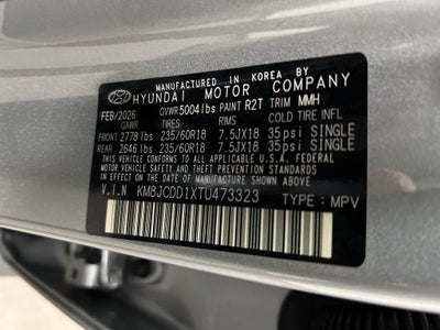 2026 Hyundai TUCSON HYBRID SEL Convenience