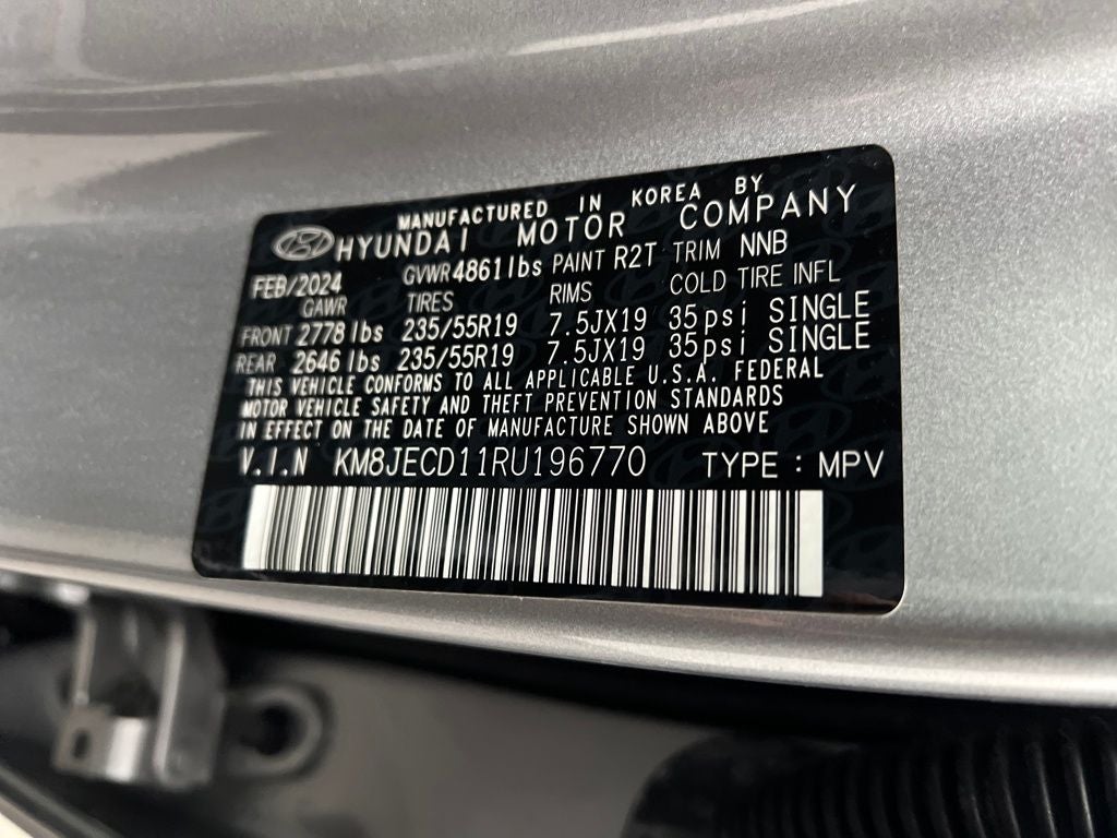 2024 Hyundai TUCSON HYBRID Limited