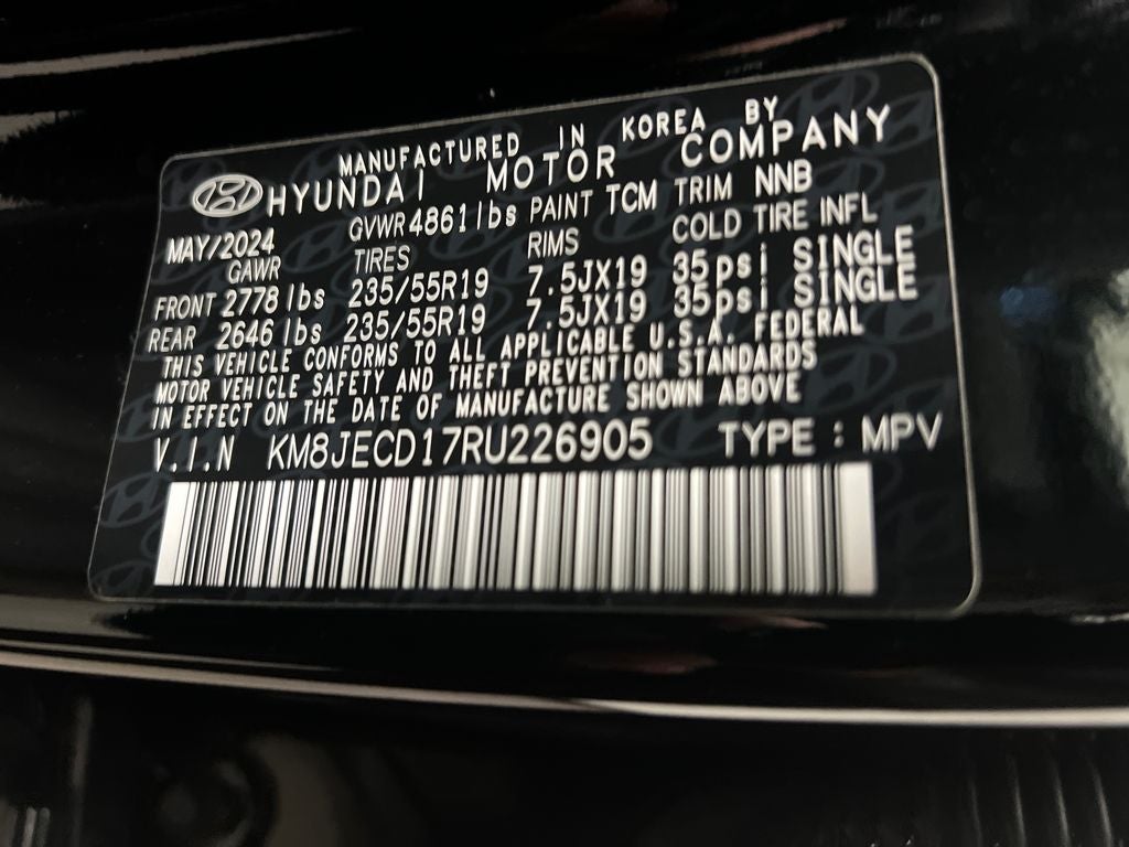 2024 Hyundai TUCSON HYBRID Limited