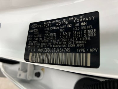 2026 Hyundai TUCSON HYBRID Limited