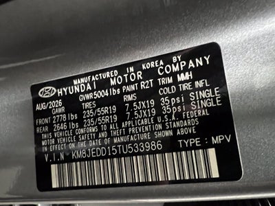 2026 Hyundai TUCSON HYBRID Limited