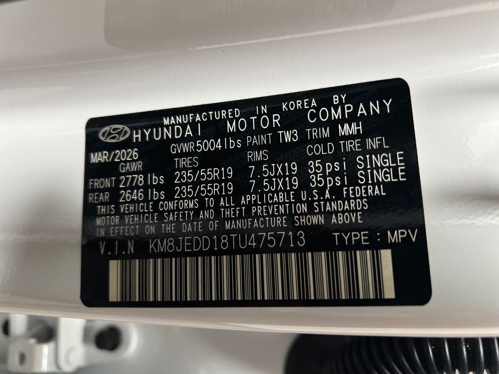 2026 Hyundai TUCSON HYBRID Limited