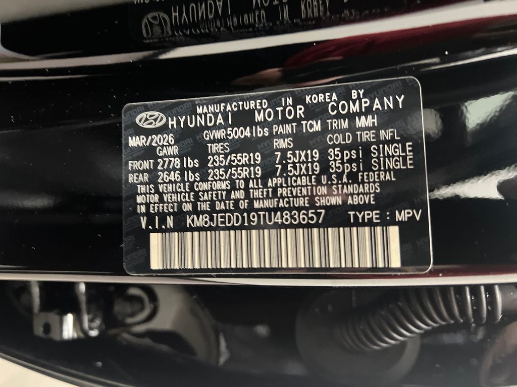 2026 Hyundai TUCSON HYBRID Limited