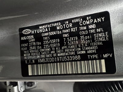 2026 Hyundai TUCSON HYBRID Limited