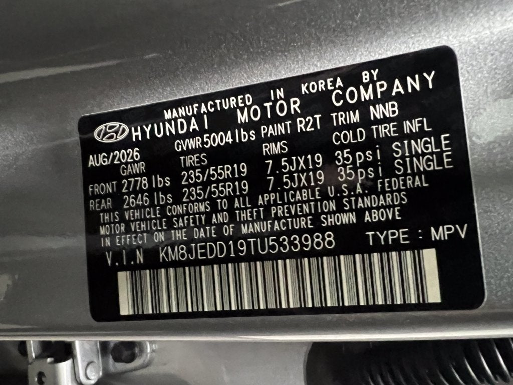 2026 Hyundai TUCSON HYBRID Limited