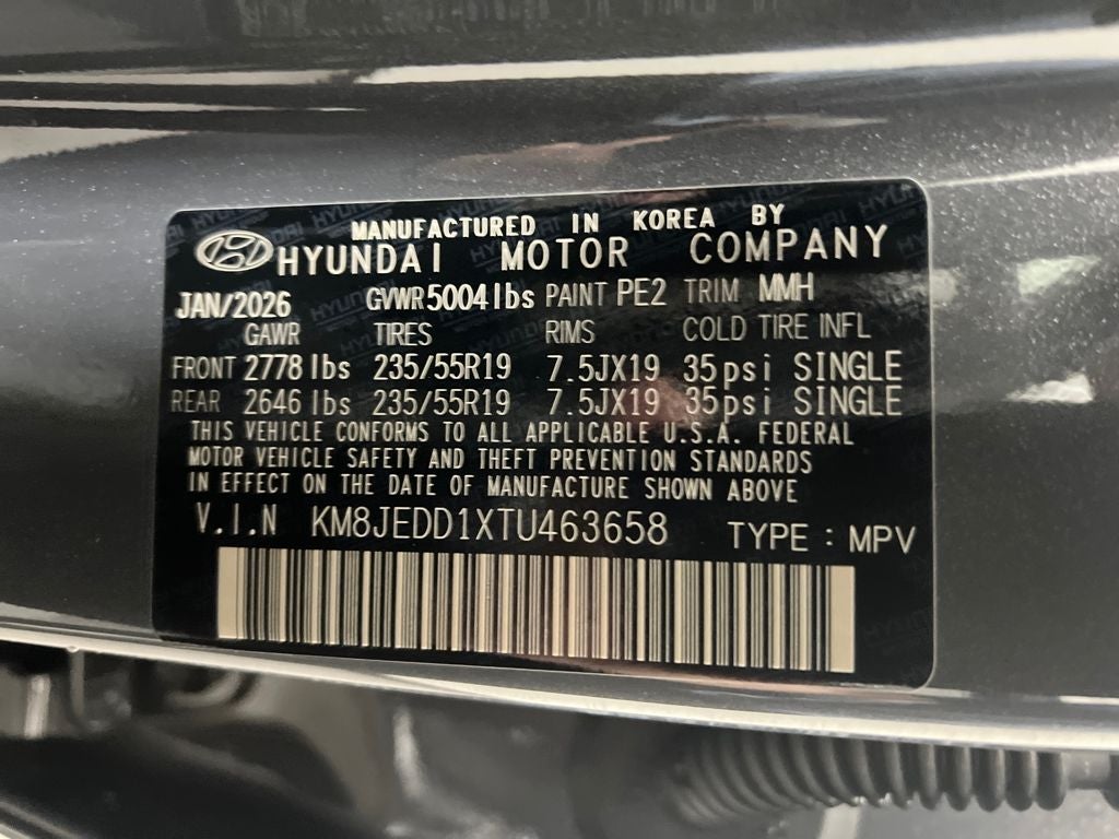 2026 Hyundai TUCSON HYBRID Limited