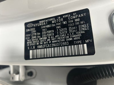 2022 Hyundai TUCSON HYBRID SEL Convenience