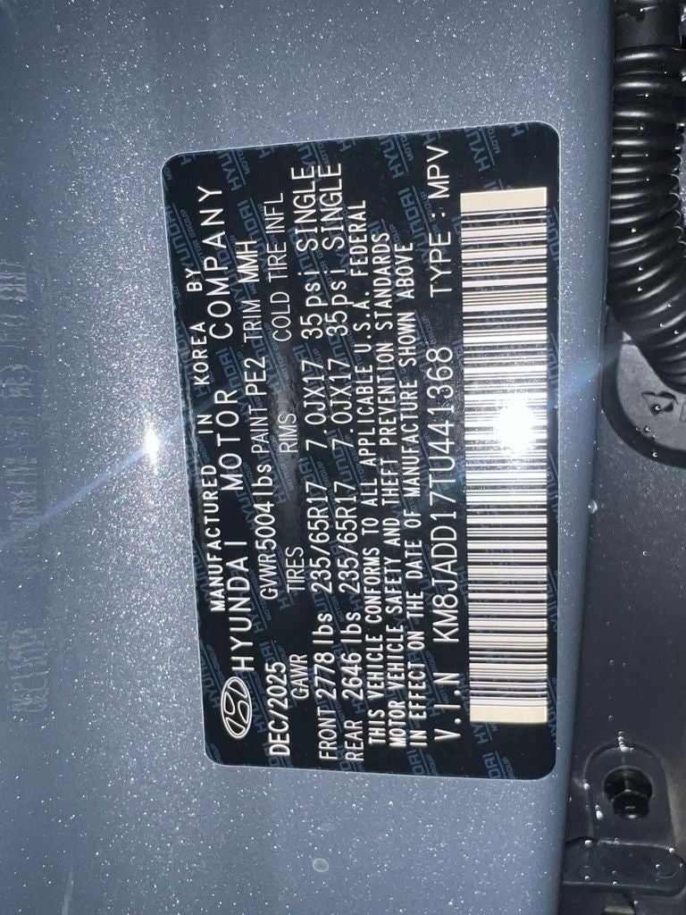 2026 Hyundai TUCSON HYBRID Blue SE