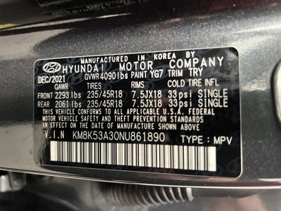 2022 Hyundai KONA Limited