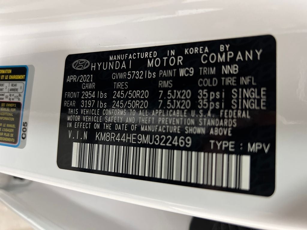 2021 Hyundai PALISADE SEL