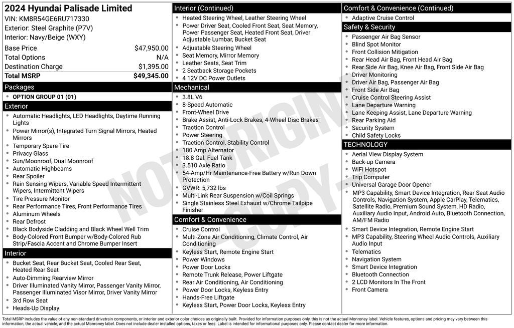 2024 Hyundai PALISADE Limited