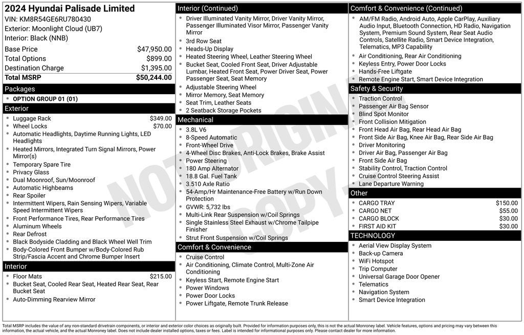 2024 Hyundai PALISADE Limited