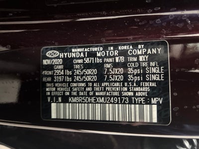 2021 Hyundai PALISADE Limited