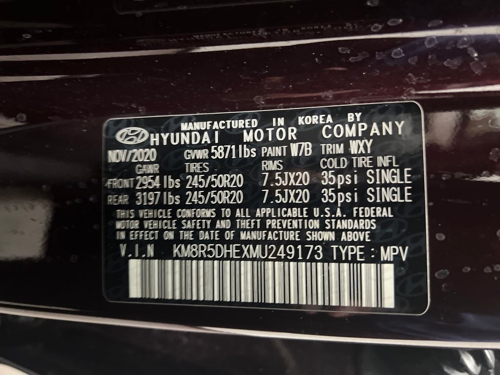 2021 Hyundai PALISADE Limited