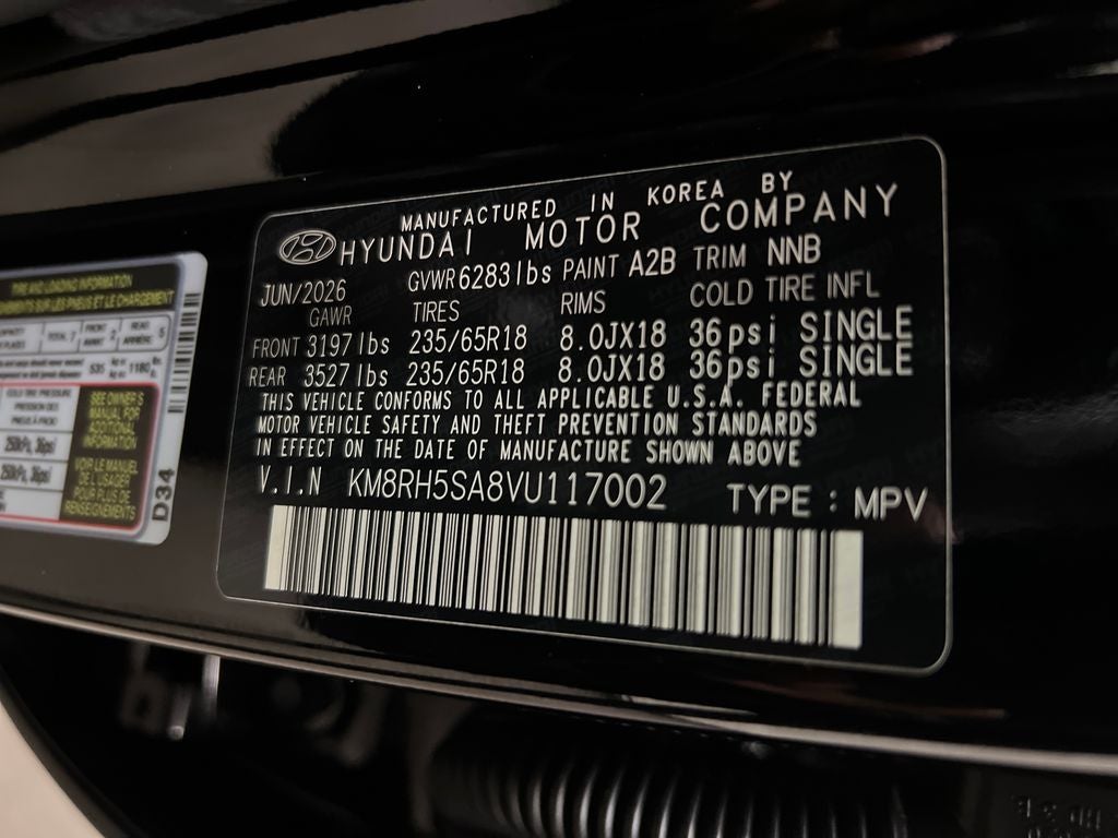 2027 Hyundai PALISADE HYBRID Blue SEL Premium 7 Passenger