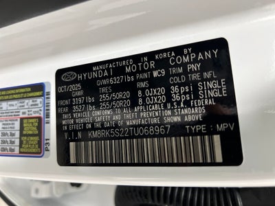 2026 Hyundai PALISADE Limited