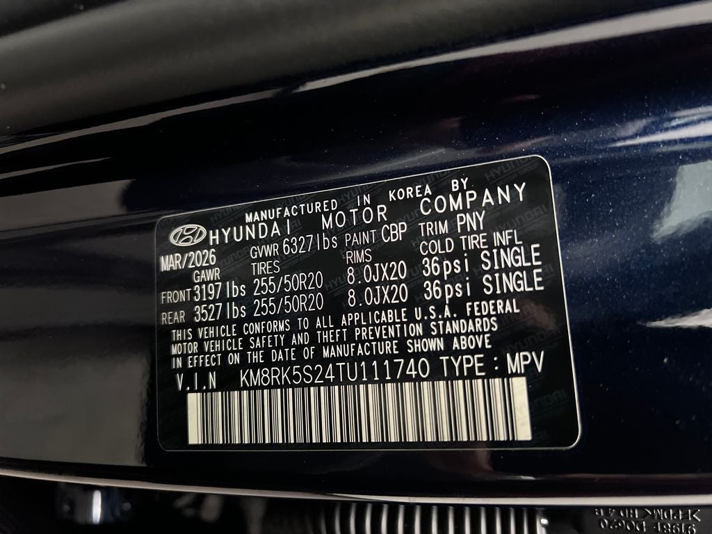 2026 Hyundai PALISADE Limited