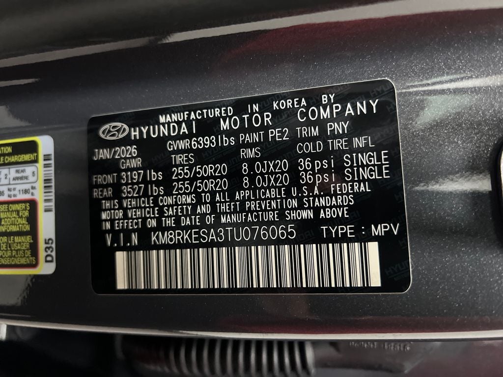2026 Hyundai PALISADE HYBRID Limited