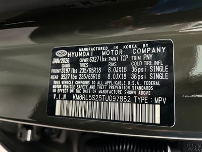 2026 Hyundai PALISADE SEL 7 Passenger