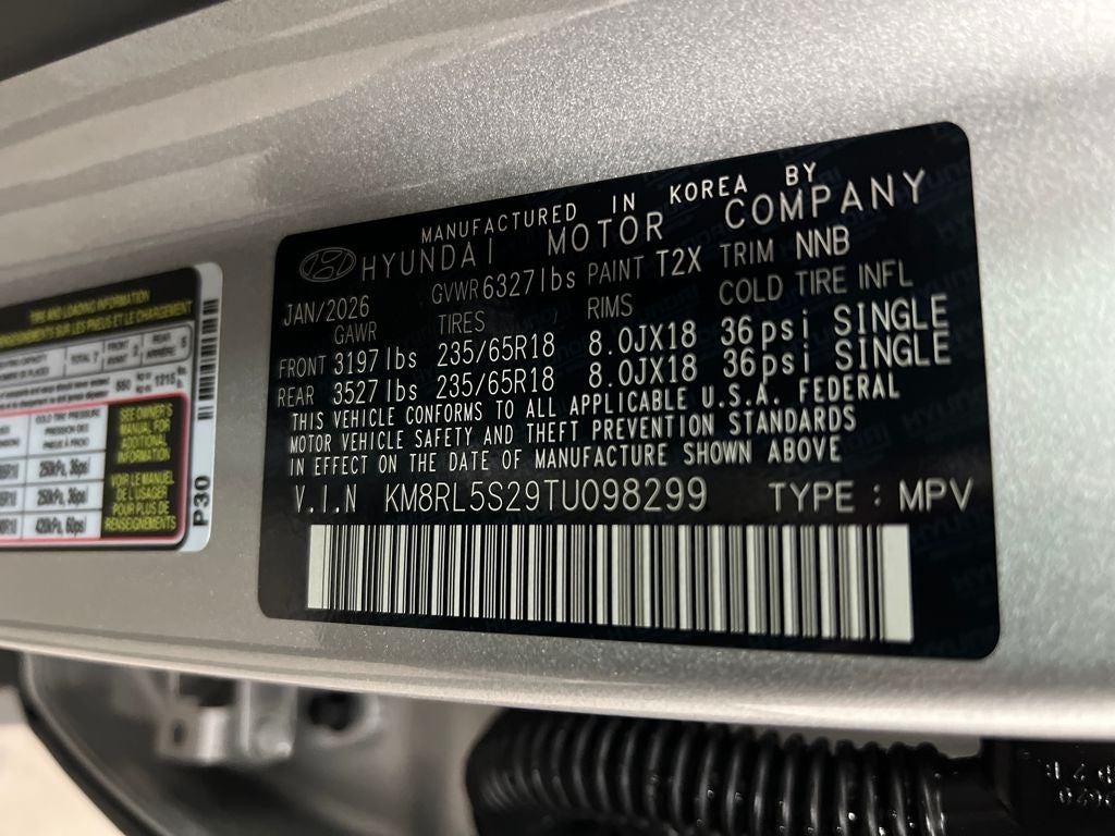 2026 Hyundai PALISADE SEL 7 Passenger