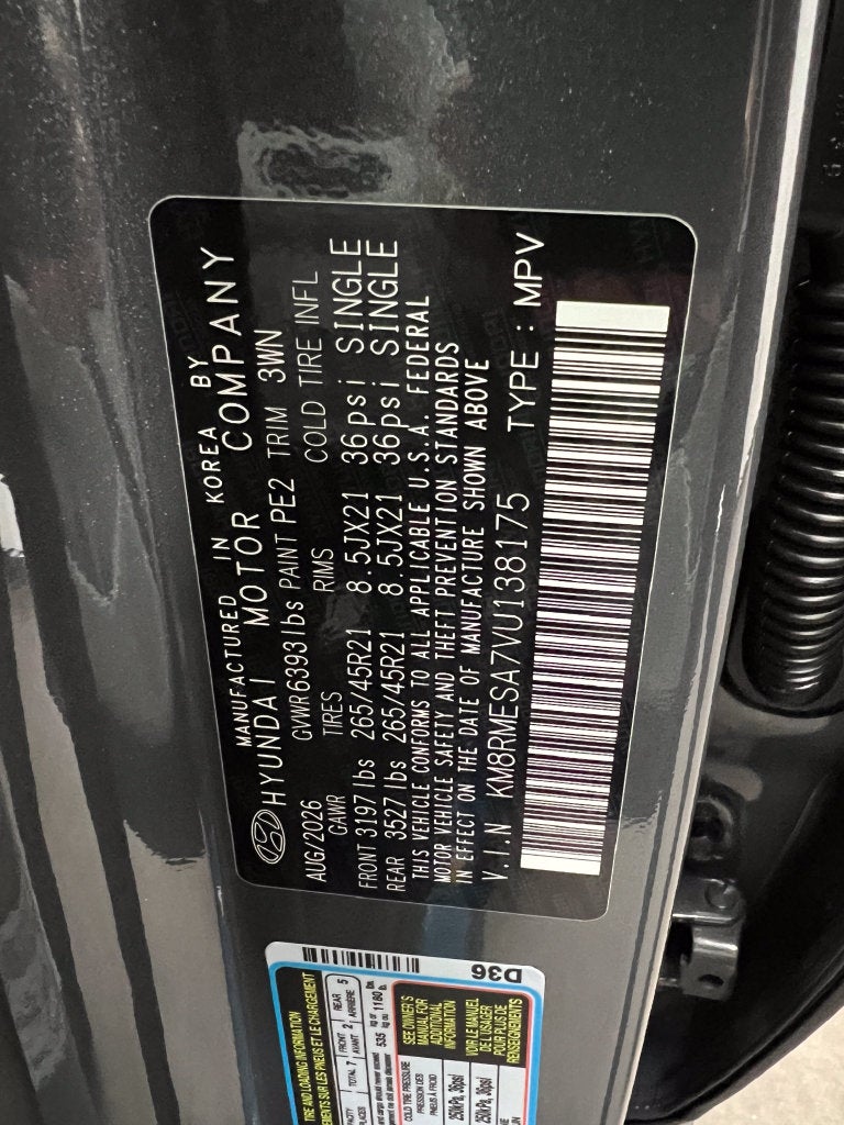 2027 Hyundai PALISADE HYBRID Calligraphy
