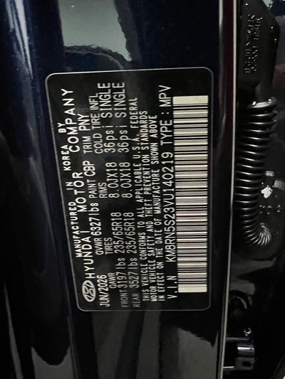 2027 Hyundai PALISADE SEL Premium 7 Passenger