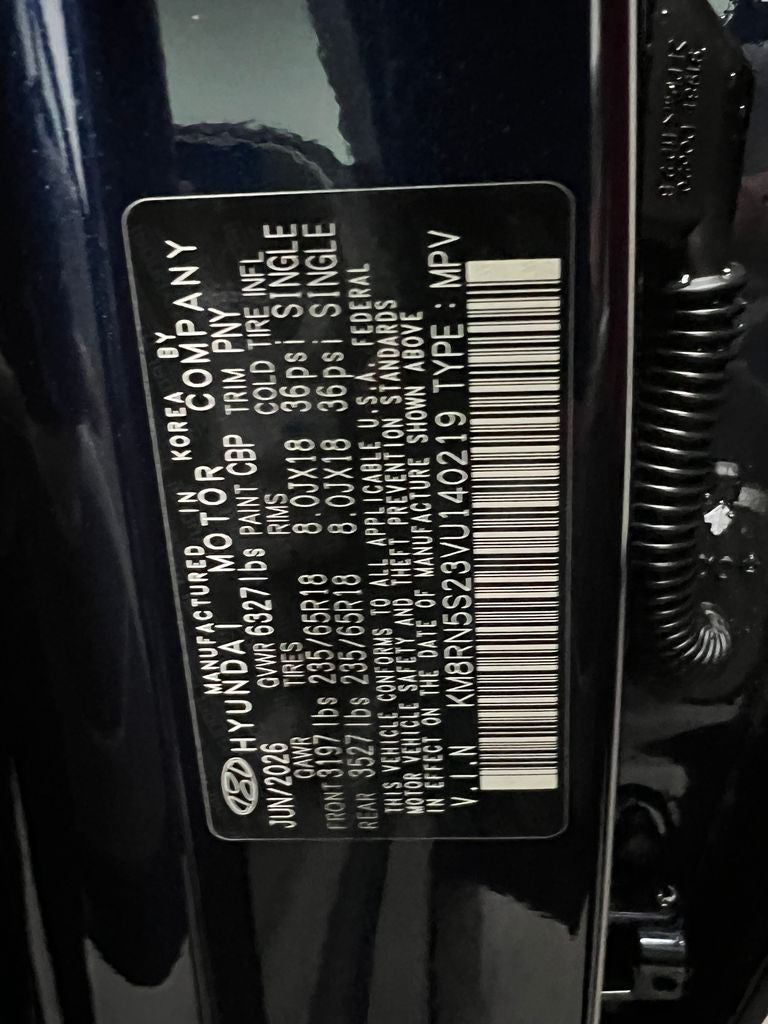 2027 Hyundai PALISADE SEL Premium 7 Passenger