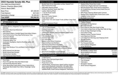 2022 Hyundai SONATA SEL Plus