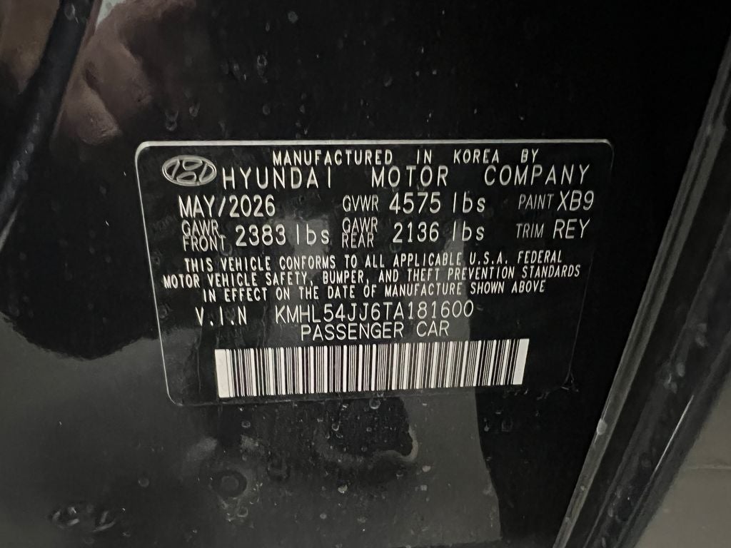 2026 Hyundai SONATA HYBRID Limited